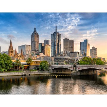 Lais Puzzle - Das zentrale Geschäftsviertel von Melbourne, Australien - 1.000 Teile