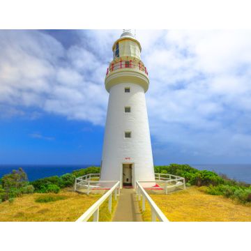 Lais Puzzle - Cape Otway Lighthouse an der Klippenkante entlang der Schiffswrack-Küste, ist eine Attraktion an der Great Ocean Road in Victoria, Australien - 1.000 Teile