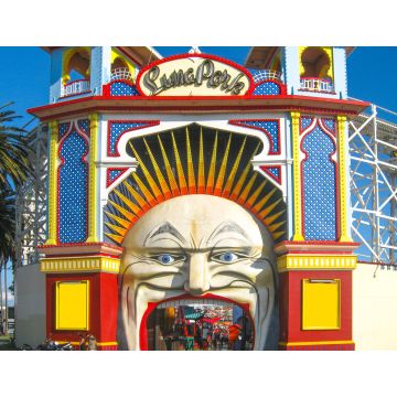 Lais Puzzle - Luna Park in St. Kilda Melbourne Victoria Australien - 1.000 Teile