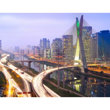 Lais Puzzle - Skyline von Sao Paulo bei Nacht, Brasilien - 1.000 Teile
