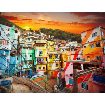Lais Puzzle - Rio de Janeiro Stadtzentrum und Favela - 1.000 Teile