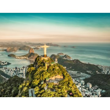 Lais Puzzle - Luftaufnahme der Botafogo-Bucht aus hohem Winkel, Rio de Janeiro - 1.000 Teile