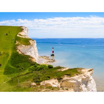 Lais Puzzle - Weiße Kreidefelsen und Beachy Head Leuchtturm, Eastbourne, East Sussex, England - 1.000 Teile