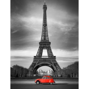 Lais Puzzle - Roter Wagen vor Eiffelturm Paris - 1.000 Teile