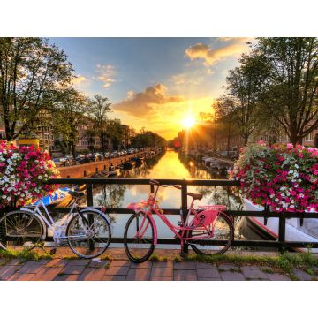 Lais Puzzle - Fahrräder in Amsterdam - 1.000 Teile