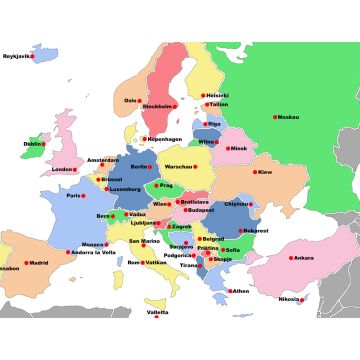 Lais Puzzle - Landkarte Europa - 1.000 Teile
