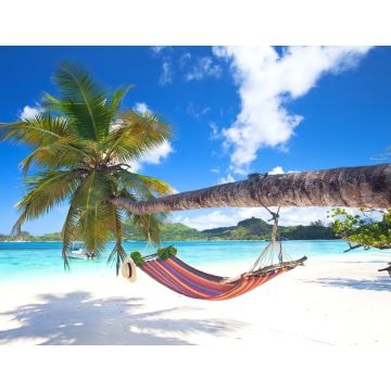 Lais Puzzle - Tropischer Strand mit Palmen und Hängematte - 1.000 Teile