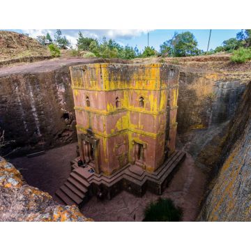 Lais Puzzle - In den Fels gehauene Kirchen von Lalibela, Äthiopien - 1.000 Teile