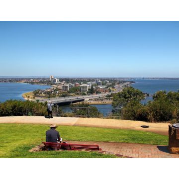 Lais Puzzle - Skyline der Stadt Perth vom Kings Park aus, Perth, Australien - 1.000 Teile