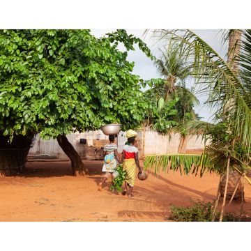 Lais Puzzle - Donne in einem Dorf in Benin, Afrika - 1.000 Teile