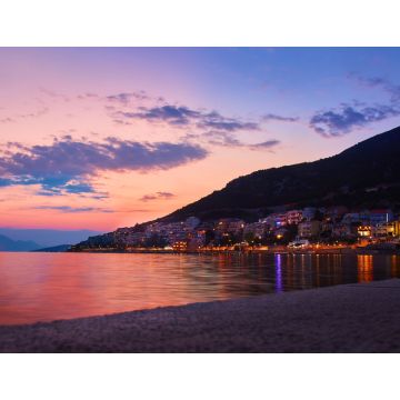 Lais Puzzle - Schöner Sonnenuntergang an der Küste von Neum, Bosnien und Herzegowina - 1.000 Teile