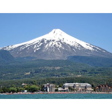 Lais Puzzle - Blick auf Pucon vom Villarica-See aus, Chile - 1.000 Teile