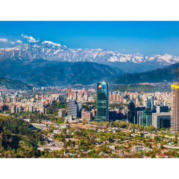 Lais Puzzle - Stadtansicht von Santiago de Chile aus der Luft - 1.000 Teile