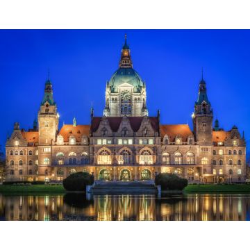 Lais Puzzle - Neues Rathaus von Hannover zur blauen Stunde - 1.000 Teile