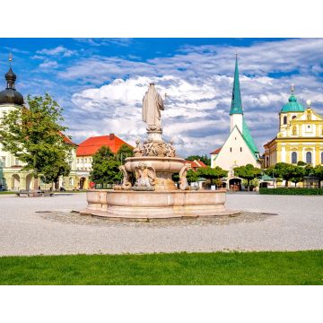 Lais Puzzle - Marienbrunnen und Gnadenkapelle von Altötting, Bayern, Deutschland - 1.000 Teile