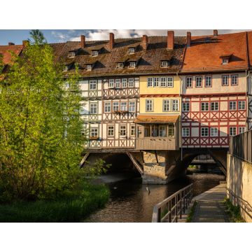 Lais Puzzle - Erfurter Altstadt, Ziradelle und Krämerbrücke - 1.000 Teile