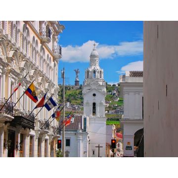 Lais Puzzle - Quito Straßen, Altstadt, Ecuador - 1.000 Teile