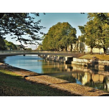 Lais Puzzle - Brücke über den Fluss Aura in der Stadt Turku, Finnland - 1.000 Teile