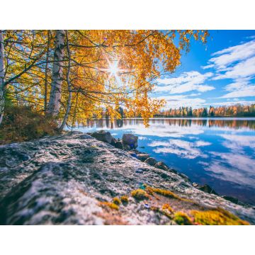 Lais Puzzle - Herbstlicher Seeblick von Sotkamo, Finnland - 1.000 Teile