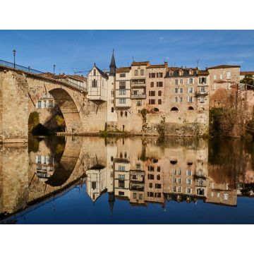 Lais Puzzle - Das Dorf Villeneuve sur Lot in Frankreich - 1.000 Teile