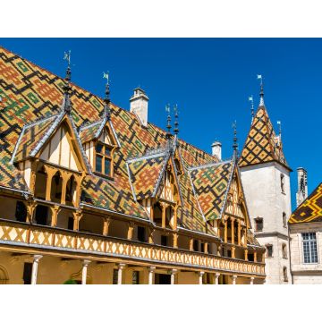 Lais Puzzle - Architektur der historischen Hospize von Beaune, Frankreich - 1.000 Teile
