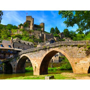 Lais Puzzle - Belcastel - wunderschönes berühmtes touristisches Dorf im Aveyron, Frankreich - 1.000 Teile
