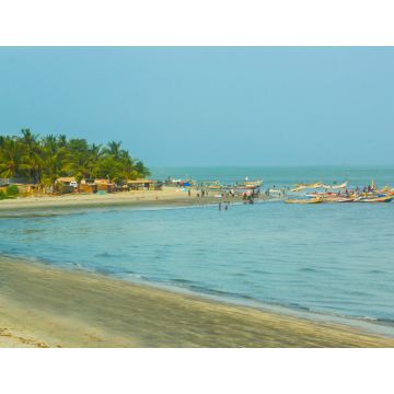 Lais Puzzle - Die Küstenlinie von Banjul, Gambia - 1.000 Teile
