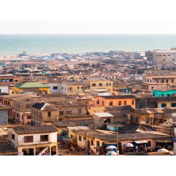 Lais Puzzle - Ghana Dorf Luftaufnahme Westafrika - 1.000 Teile