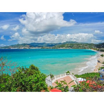 Lais Puzzle - Blick auf die Grand Anse Bucht mit tropischem Strand auf der Insel Grenada, Karibikregion der Kleinen Antillen - 1.000 Teile