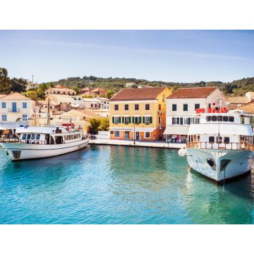 Lais Puzzle - Blick auf die Stadt Gaios, Insel Paxos, Griechenland - 1.000 Teile