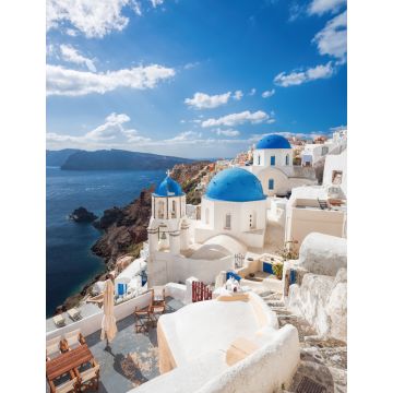 Lais Puzzle - Schönes Dorf Oia auf der Insel Santorin in Griechenland - 1.000 Teile
