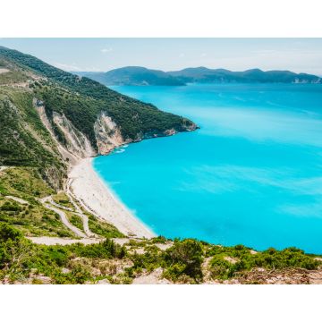 Lais Puzzle - Berühmter Myrtos-Strand. Ein Muss für Touristen auf der Insel Kefalonia im Sommer. Griechenland - 1.000 Teile