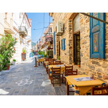 Lais Puzzle - Straßenansicht des Dorfes Vathy auf der Insel Samos - 1.000 Teile