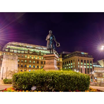 Lais Puzzle - Statue von James Oswald auf dem George Square in Glasgow, Schottland - 1.000 Teile