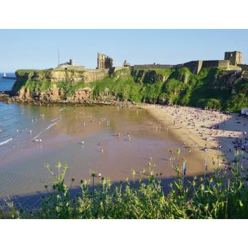 Lais Puzzle - Strand und Prioratsruinen in Tynemouth, England - 1.000 Teile
