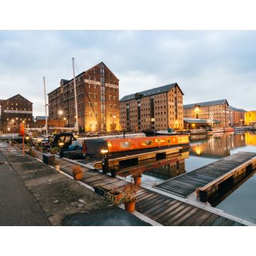 Lais Puzzle - Gloucester Docks in der Abenddämmerung - 1.000 Teile