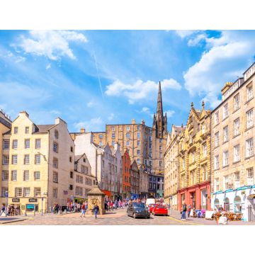 Lais Puzzle - Straßenansicht von Edinburgh, Schottland, Großbritannien - 1.000 Teile