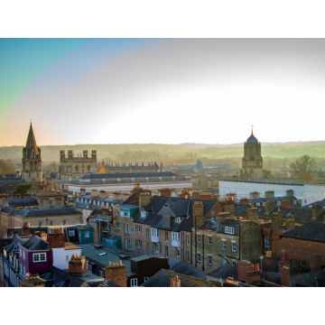 Lais Puzzle - Die Stadt Oxford mit den Grünflächen am anderen Ende - 1.000 Teile