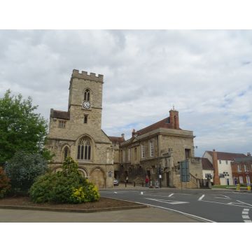 Lais Puzzle - Stadtzentrum von Abingdon - Oxfordshire, England, UK - 1.000 Teile