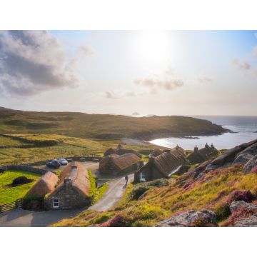 Lais Puzzle - Gearrannan Blackhouse Village, Carloway, Isle of Lewis, Äußere Hebriden. Schottland - 1.000 Teile