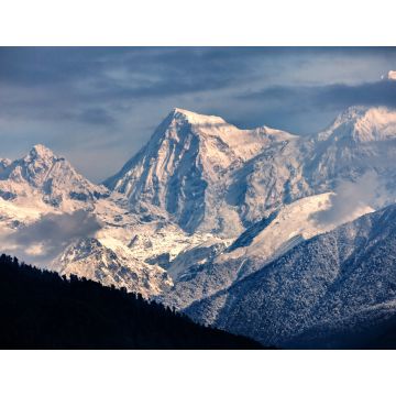 Lais Puzzle - Nahaufnahme des Kangchenjunga von Pelling in Sikkim, Indien. Der Kangchenjunga ist der dritthöchste Berg der Welt - 1.000 Teile