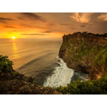 Lais Puzzle - Wunderschöner Sonnenuntergang am Uluwatu-Tempel, Bali, Indonesien - 1.000 Teile