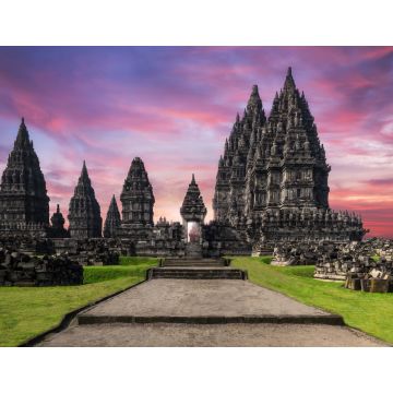 Lais Puzzle - Erstaunlicher Prambanan-Tempel bei Sonnenaufgang. Indonesien - 1.000 Teile