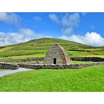 Lais Puzzle - Das Gallarus Oratorium im Sonnenschein - eine Kapelle auf der Dingle-Halbinsel, County Kerry, Irland - 1.000 Teile