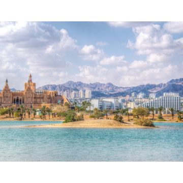 Lais Puzzle - Stadtbild von Eilat mit Blick hinter die Friedenslagune, Israel - 1.000 Teile