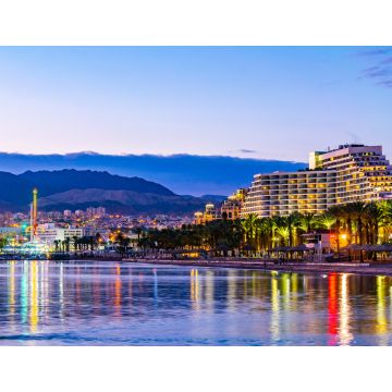 Lais Puzzle - Sonnenuntergangsansicht von Eilat in Israel - 1.000 Teile
