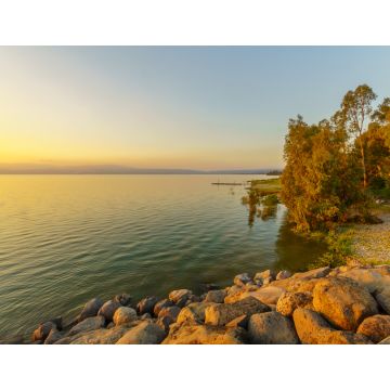 Lais Puzzle - Blick auf den See Genezareth bei Sonnenuntergang, von Ein Gev aus - 1.000 Teile