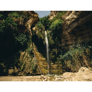 Lais Puzzle - David-Wasserfall Ein Gedi ist eine Oase und ein Naturschutzgebiet in Israel, westlich des Toten Meeres, in der Nähe von Masada und den Qumran-Höhlen gelegen - 1.000 Teile