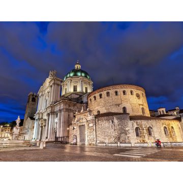 Lais Puzzle - Alter und Neuer Dom von Brescia am Abend - 1.000 Teile