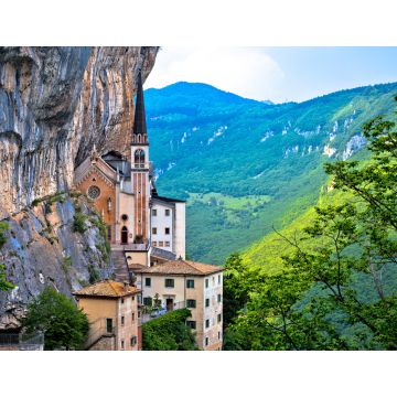 Lais Puzzle - Die Kirche Madonna della Corona auf dem Felsen - 1.000 Teile